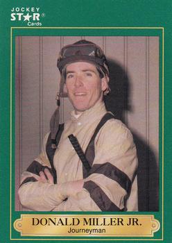1991 Jockey Star Jockeys #145 Donald Miller Jr. Front